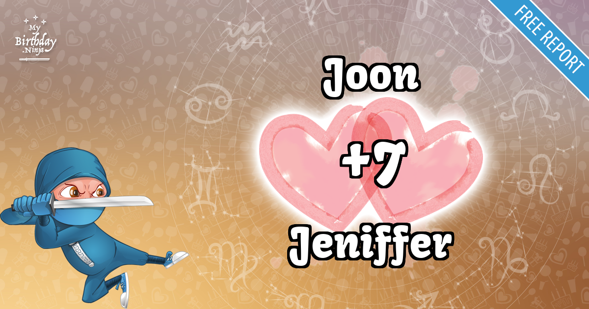 Joon and Jeniffer Love Match Score