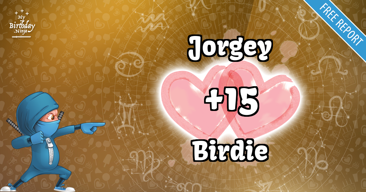 Jorgey and Birdie Love Match Score