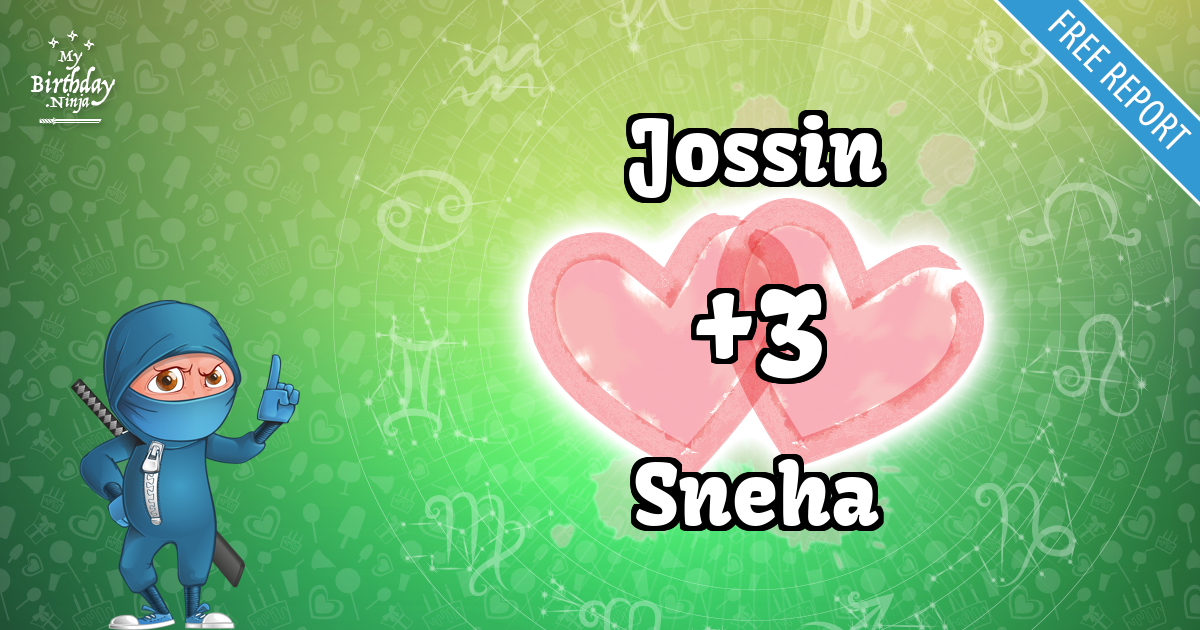 Jossin and Sneha Love Match Score