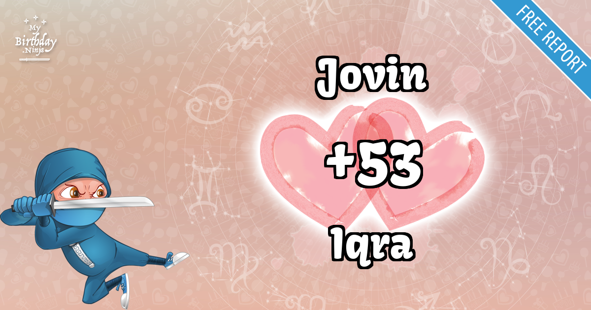 Jovin and Iqra Love Match Score