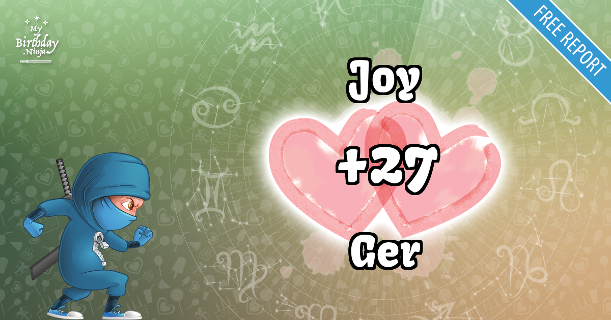 Joy and Ger Love Match Score