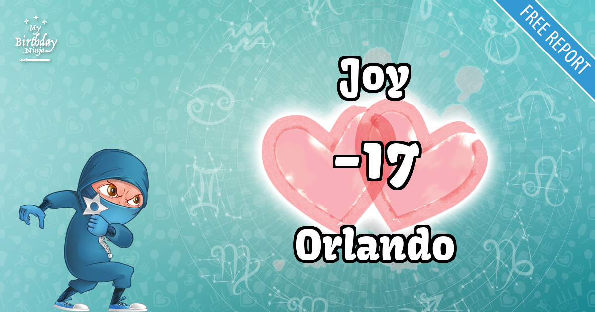 Joy and Orlando Love Match Score
