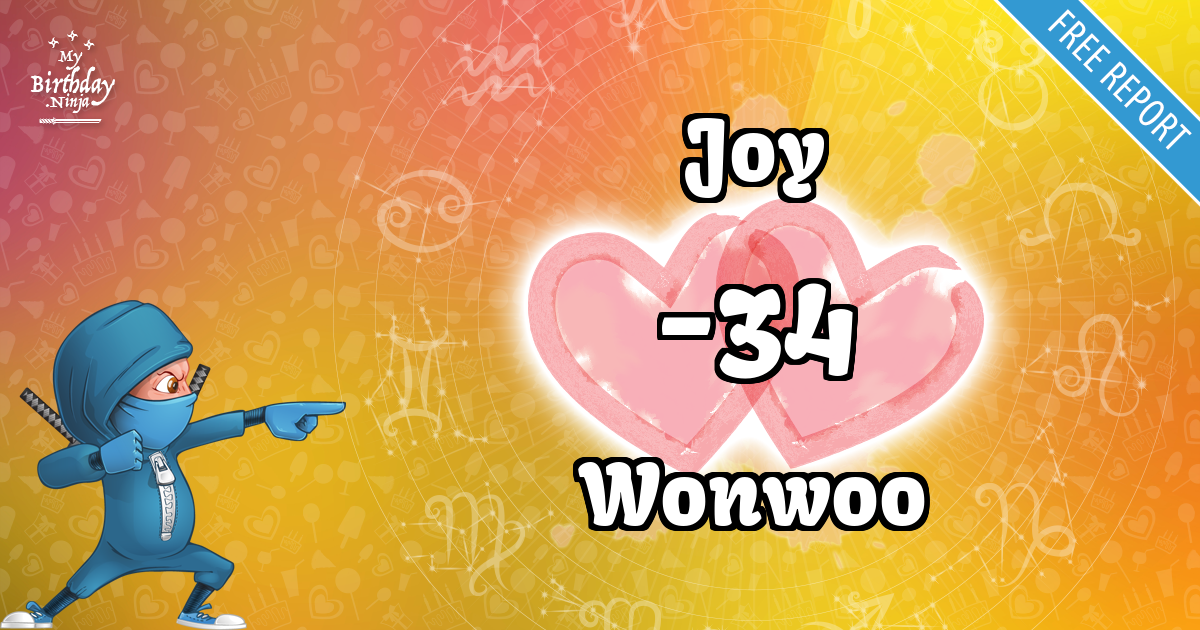 Joy and Wonwoo Love Match Score
