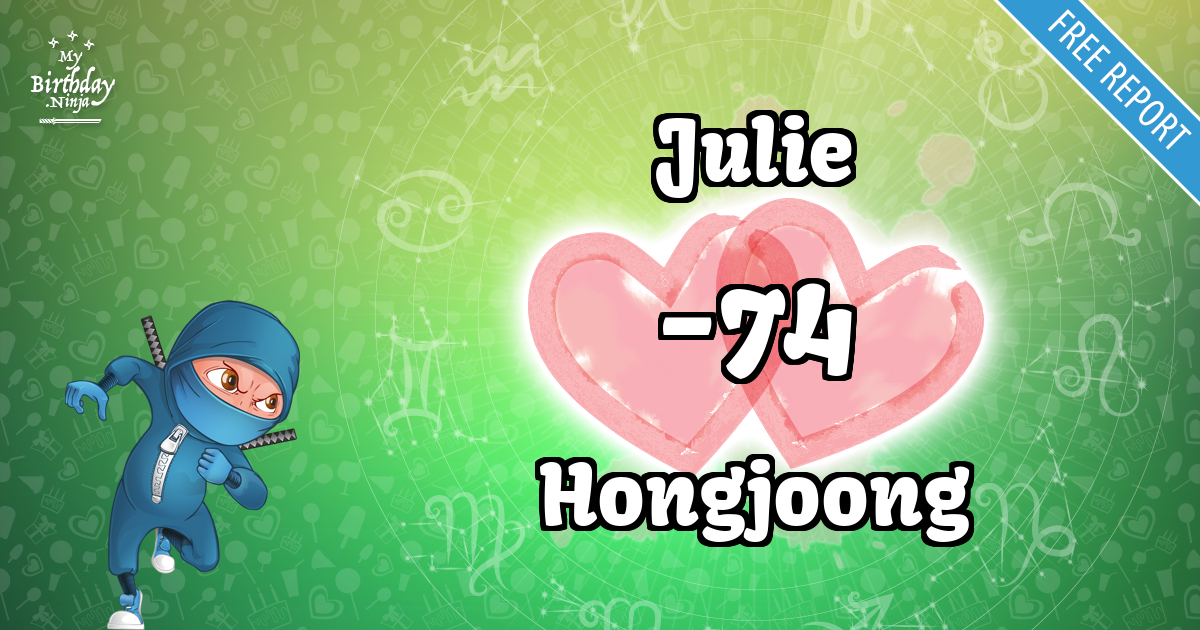Julie and Hongjoong Love Match Score