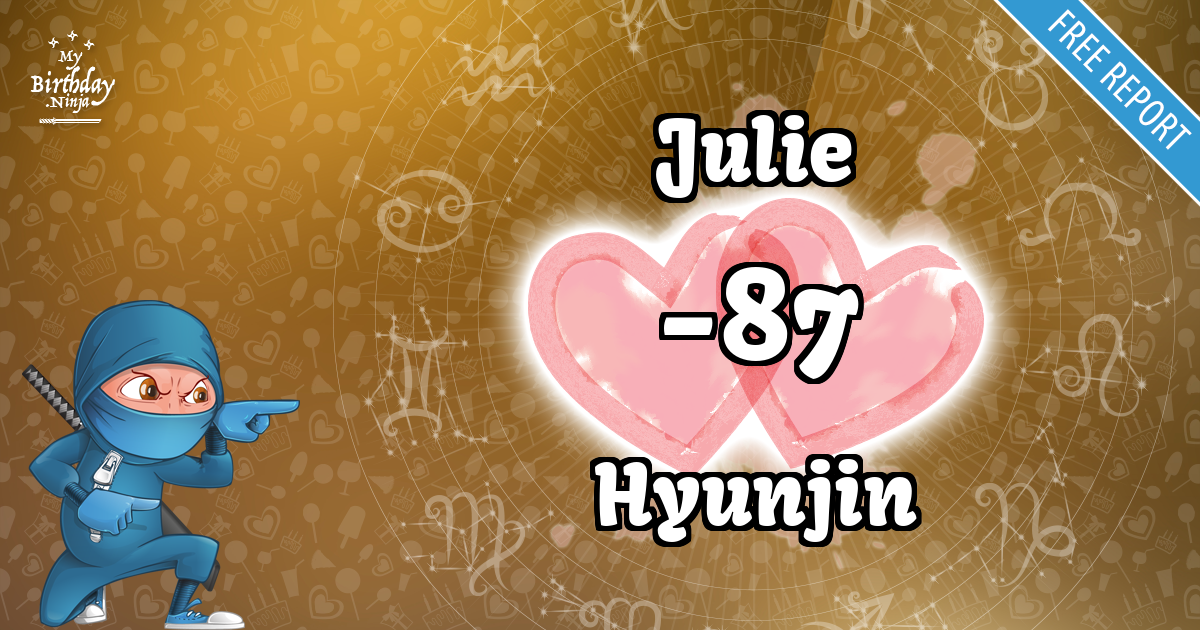 Julie and Hyunjin Love Match Score