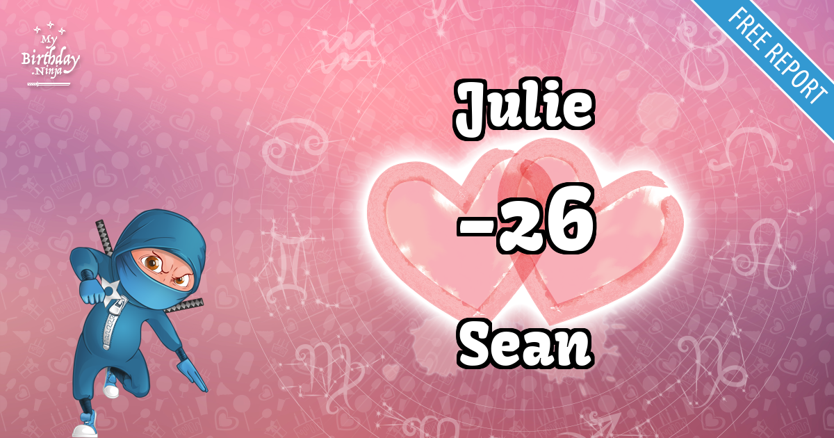 Julie and Sean Love Match Score