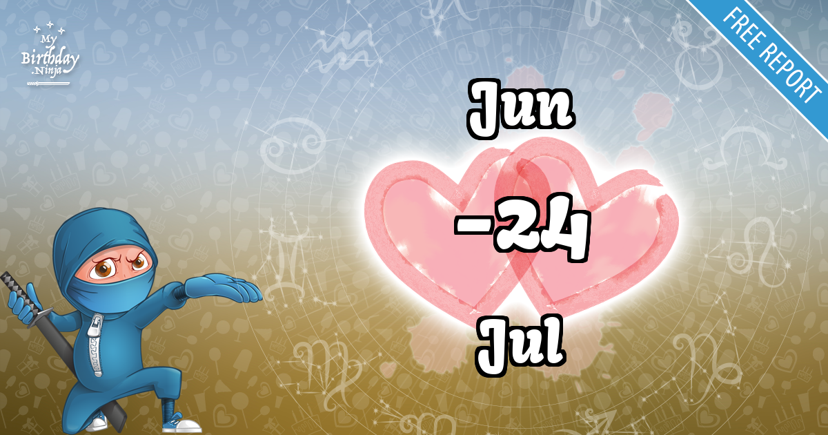 Jun and Jul Love Match Score