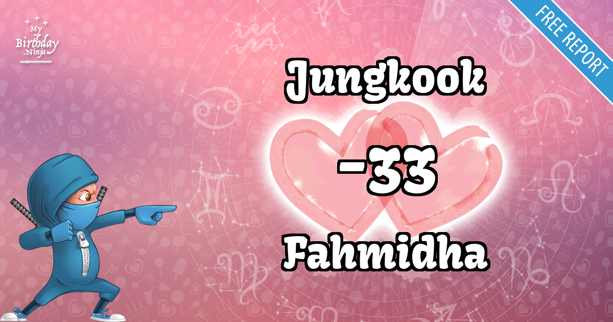 Jungkook and Fahmidha Love Match Score