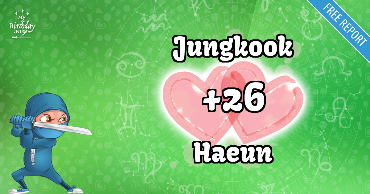 Jungkook and Haeun Love Match Score