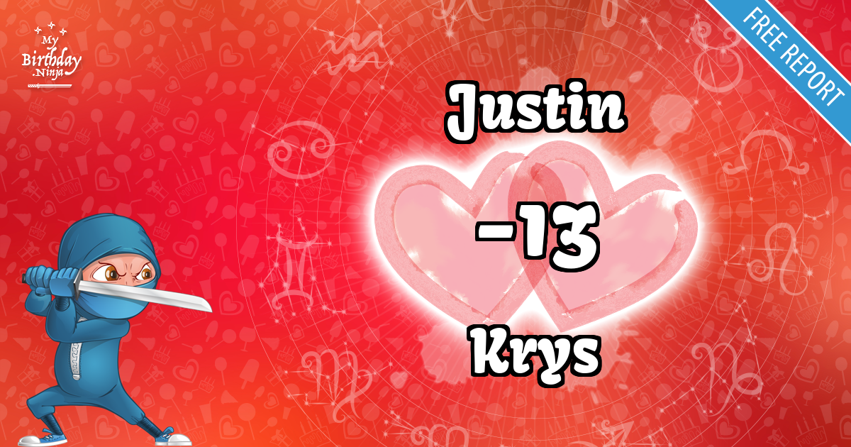 Justin and Krys Love Match Score