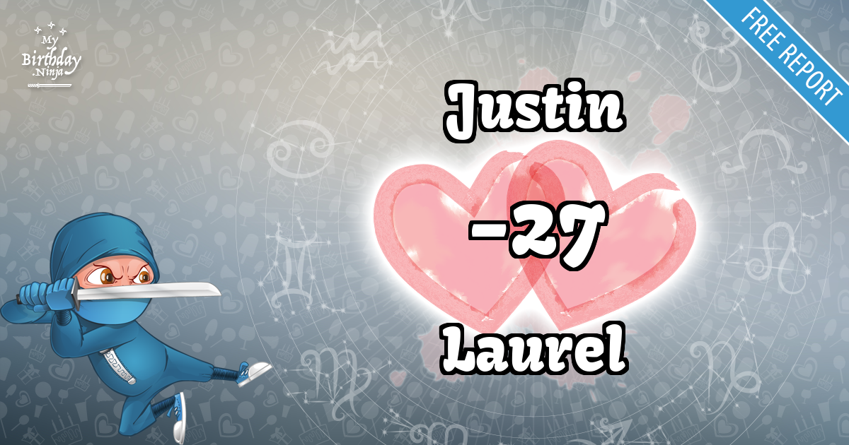Justin and Laurel Love Match Score