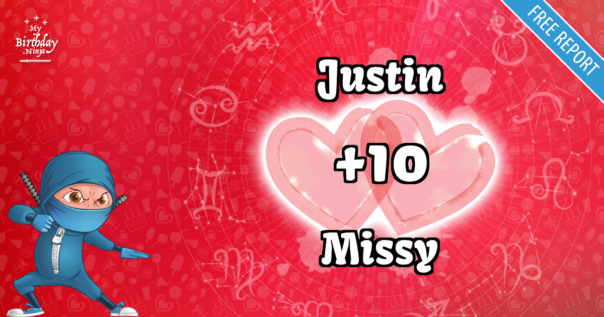 Justin and Missy Love Match Score