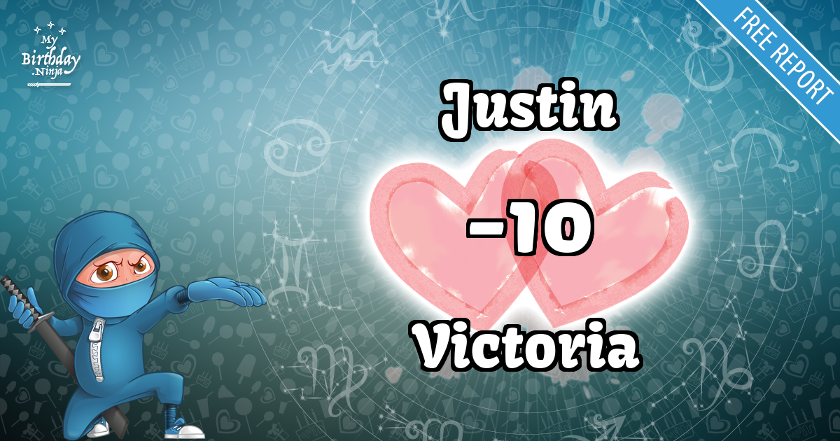 Justin and Victoria Love Match Score