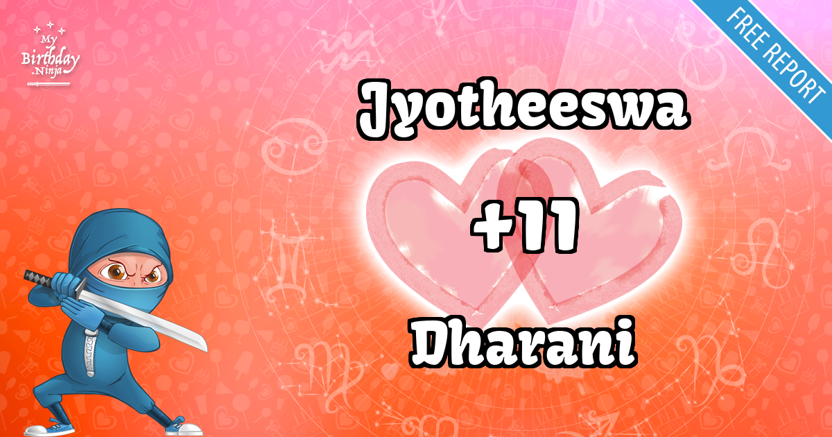 Jyotheeswa and Dharani Love Match Score