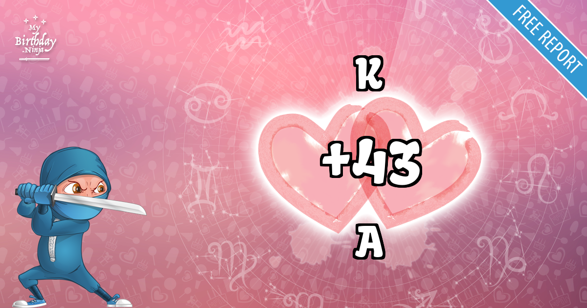 K and A Love Match Score