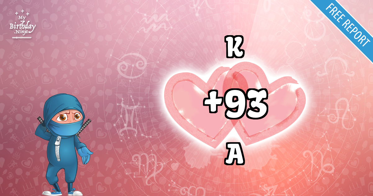 K and A Love Match Score