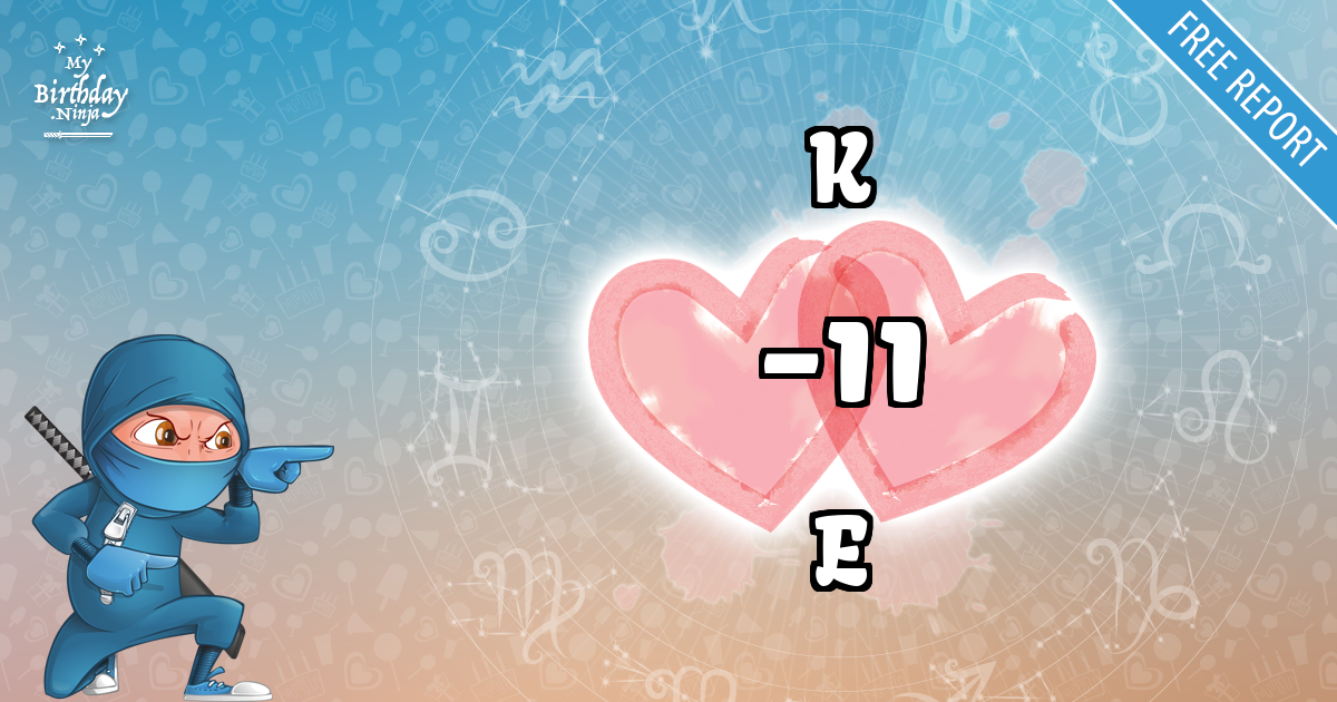 K and E Love Match Score