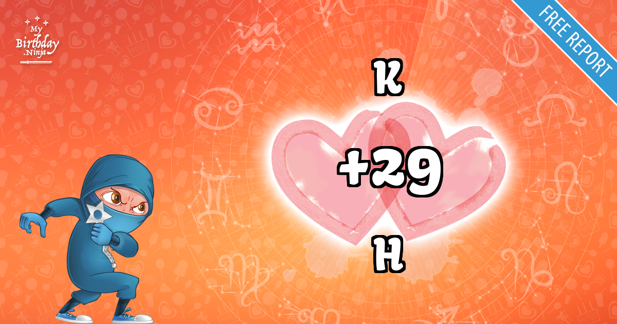 K and H Love Match Score