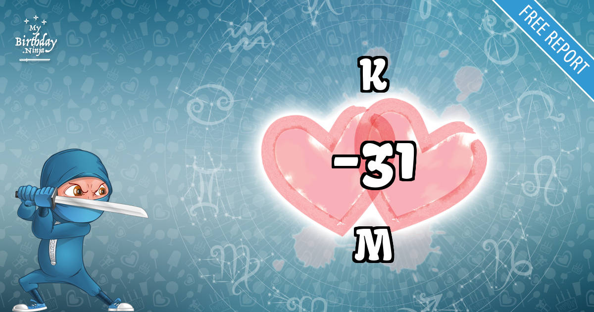 K and M Love Match Score