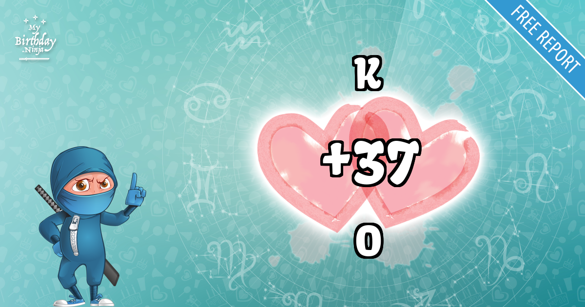 K and O Love Match Score
