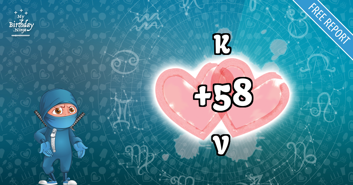 K and V Love Match Score