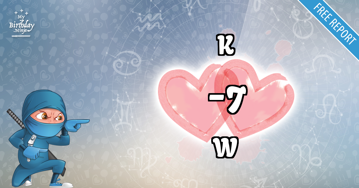 K and W Love Match Score