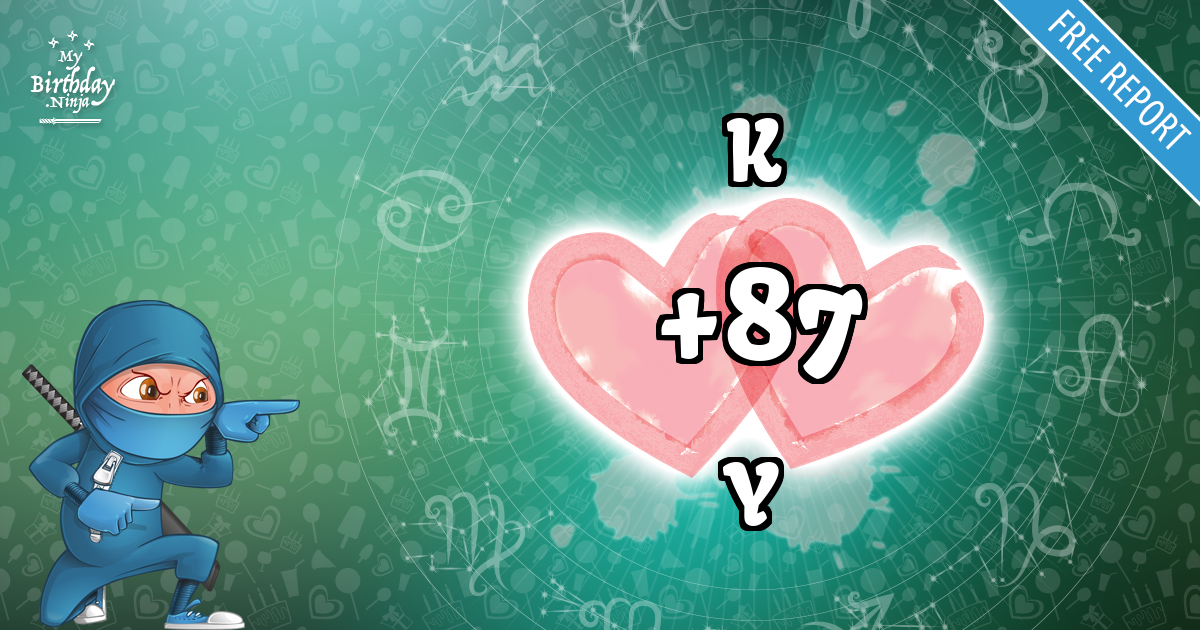 K and Y Love Match Score