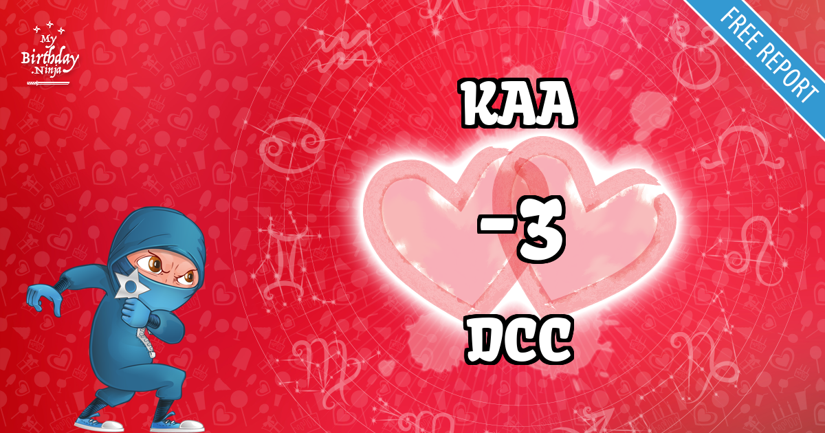 KAA and DCC Love Match Score
