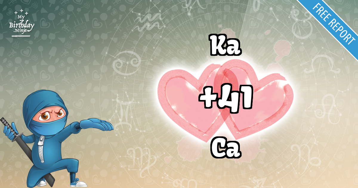 Ka and Ca Love Match Score