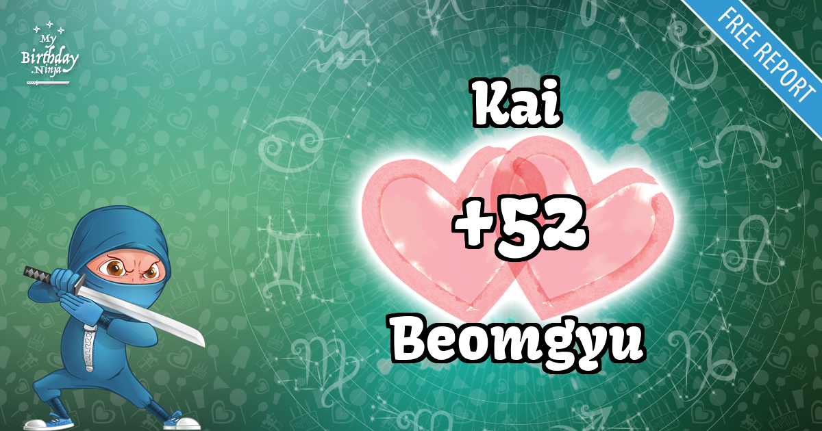 Kai and Beomgyu Love Match Score