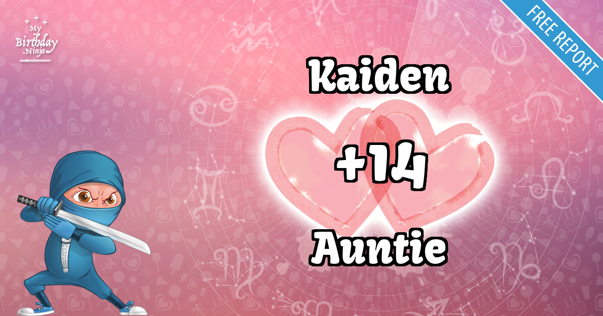 Kaiden and Auntie Love Match Score