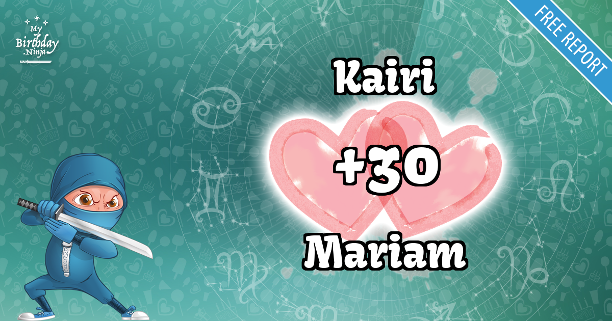 Kairi and Mariam Love Match Score