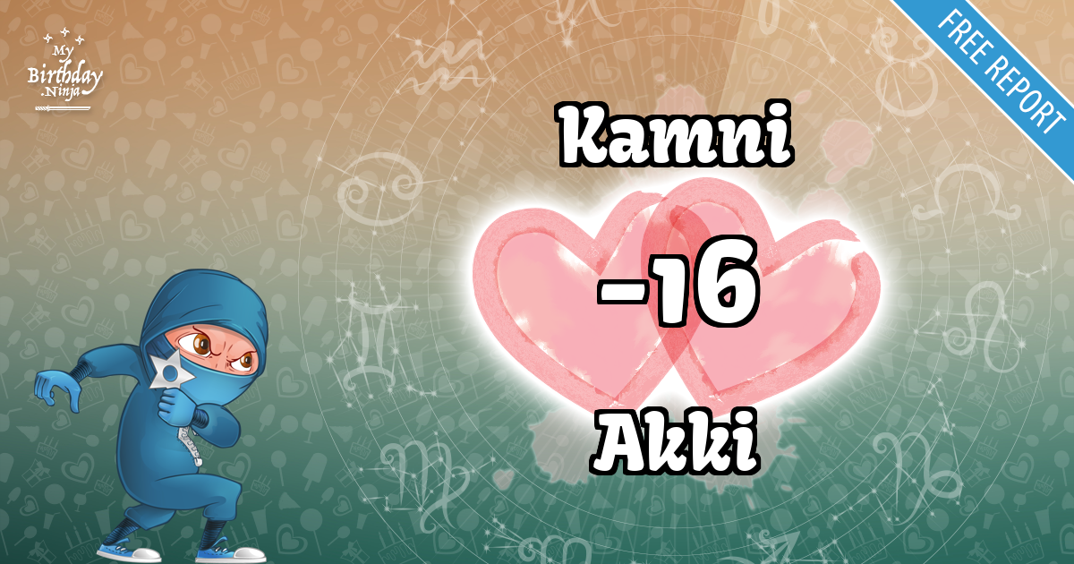 Kamni and Akki Love Match Score