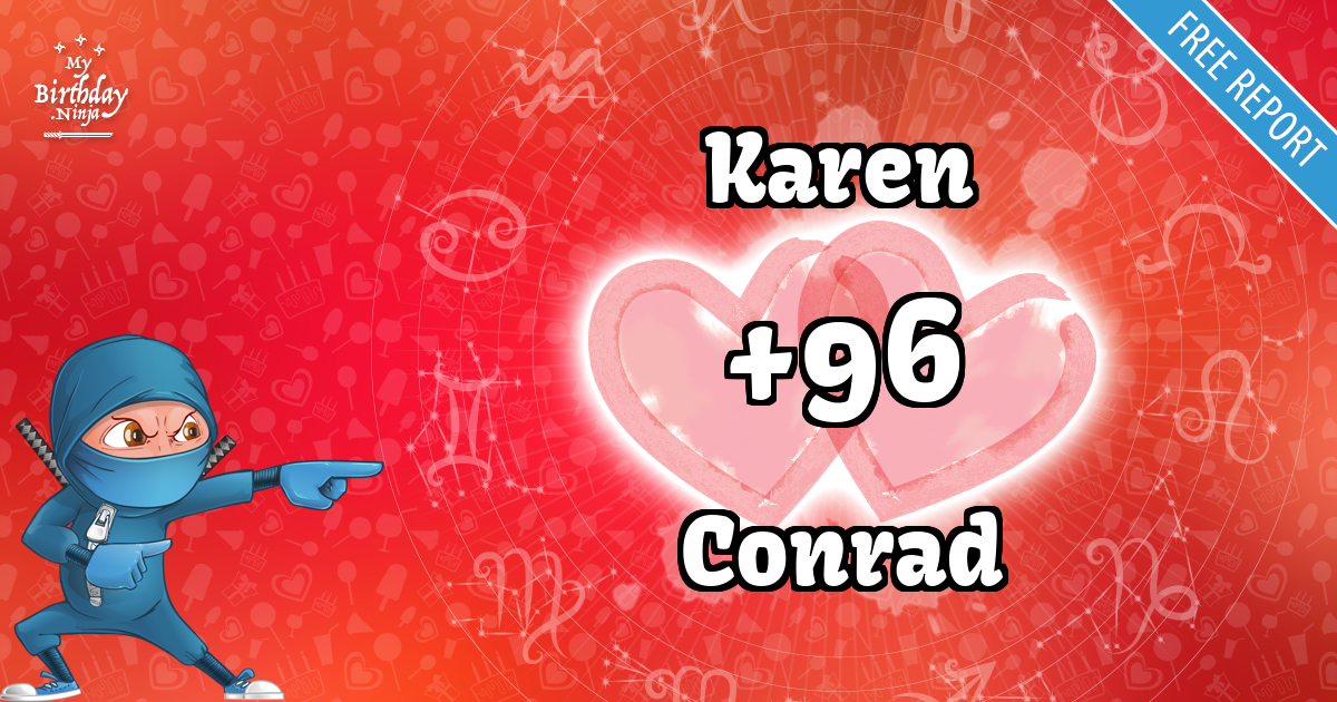 Karen and Conrad Love Match Score