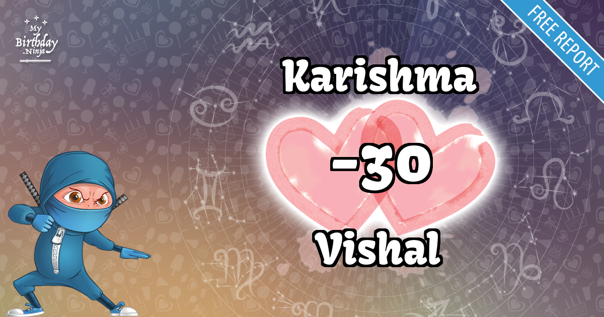 Karishma and Vishal Love Match Score