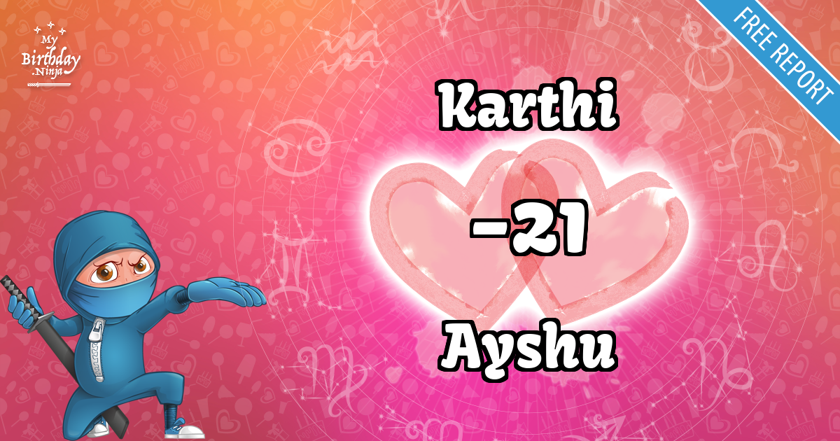 Karthi and Ayshu Love Match Score