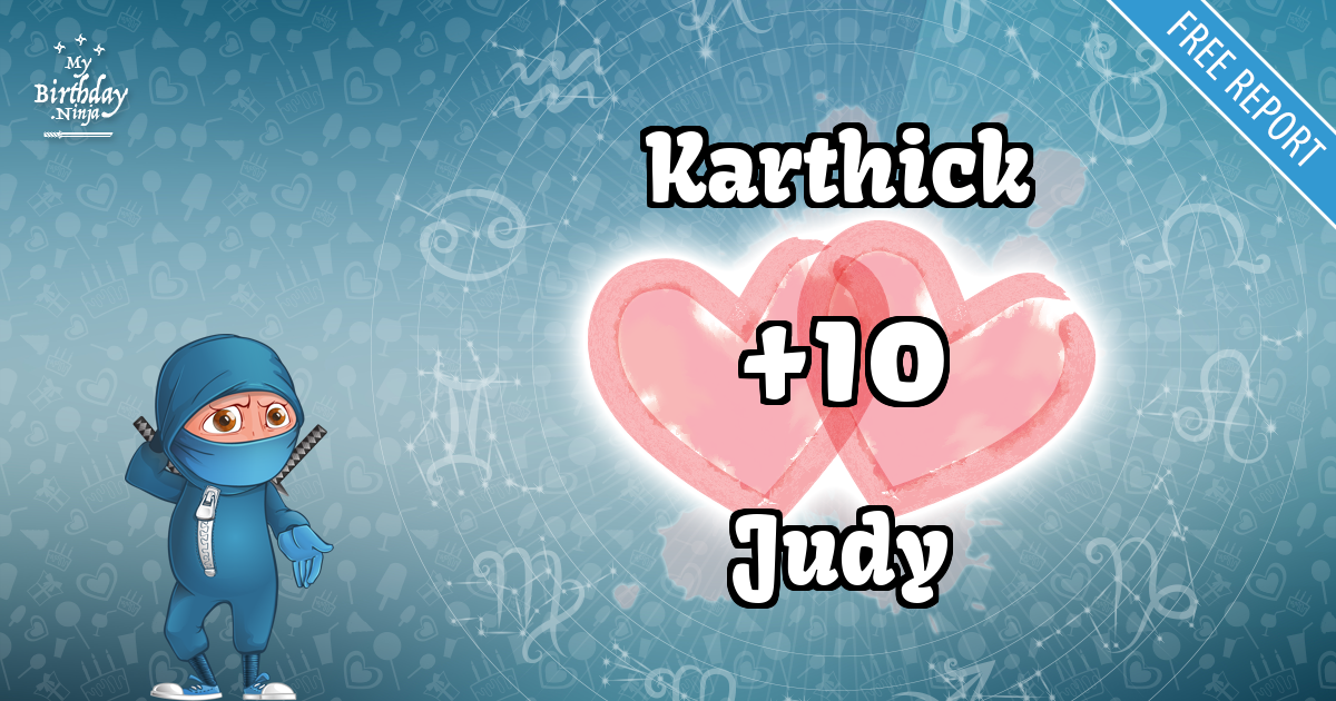 Karthick and Judy Love Match Score