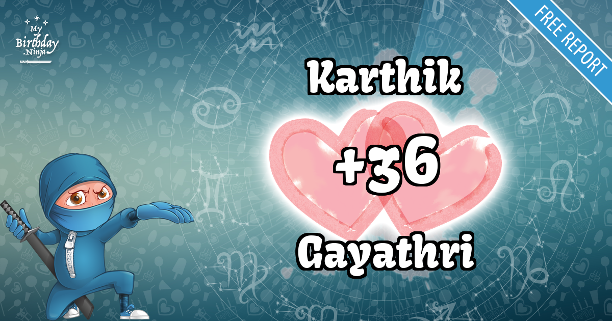 Karthik and Gayathri Love Match Score