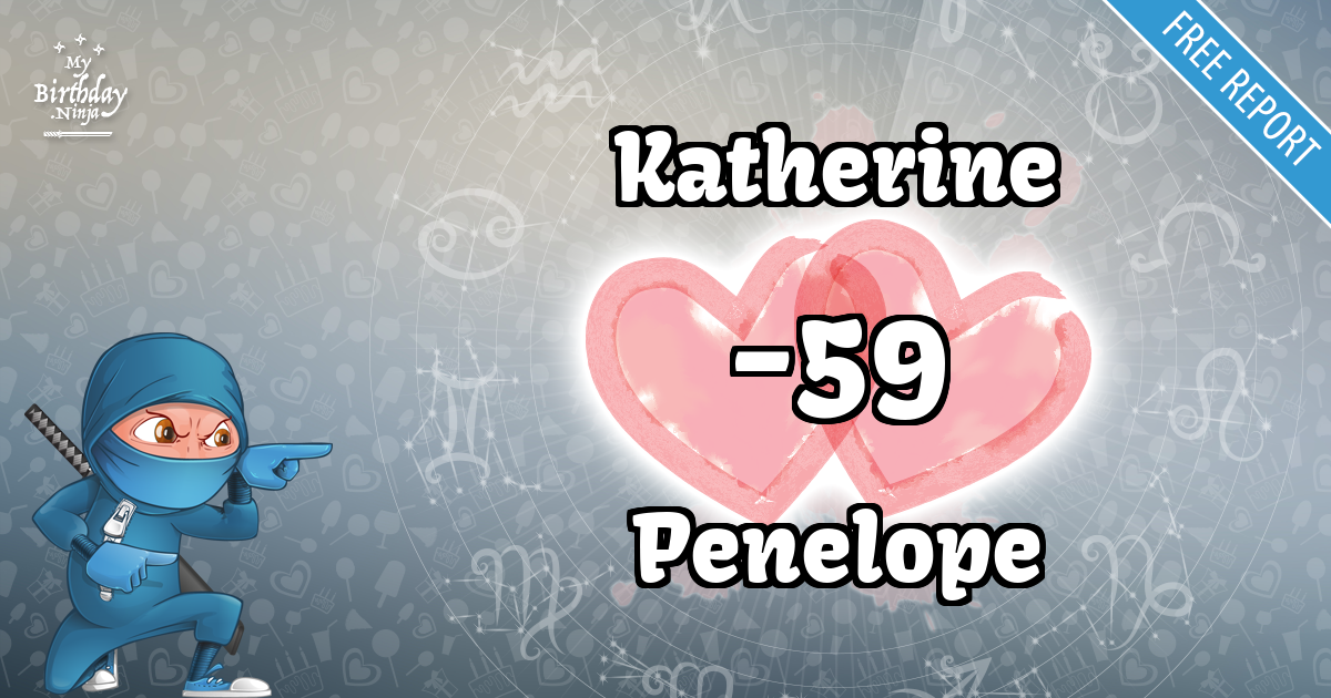 Katherine and Penelope Love Match Score