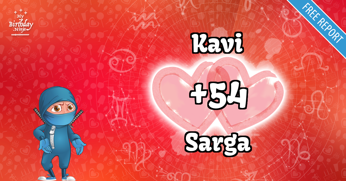 Kavi and Sarga Love Match Score