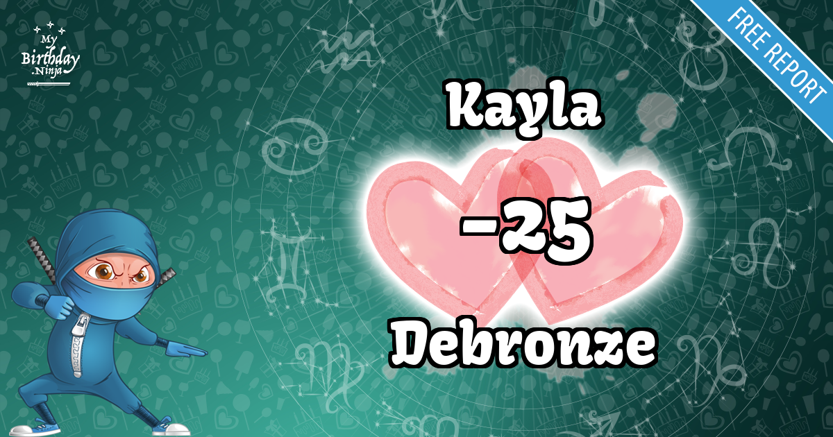 Kayla and Debronze Love Match Score