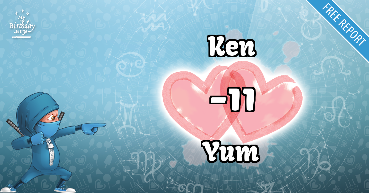 Ken and Yum Love Match Score