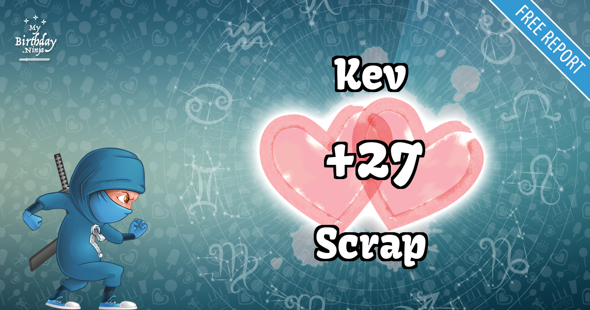 Kev and Scrap Love Match Score
