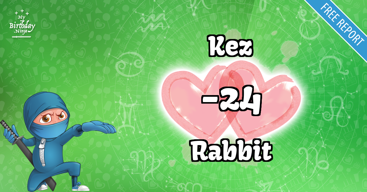 Kez and Rabbit Love Match Score