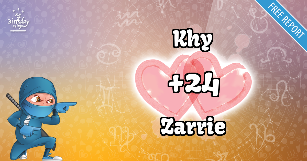Khy and Zarrie Love Match Score