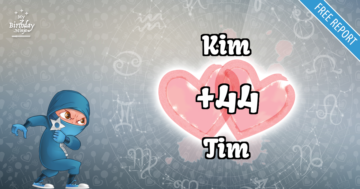 Kim and Tim Love Match Score