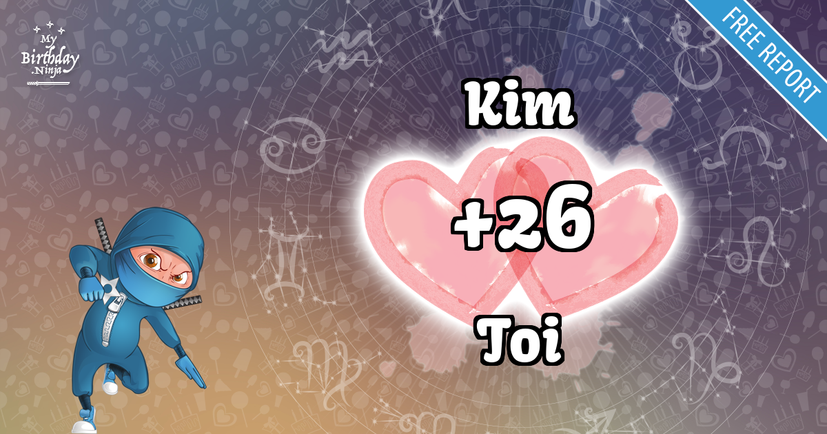 Kim and Toi Love Match Score