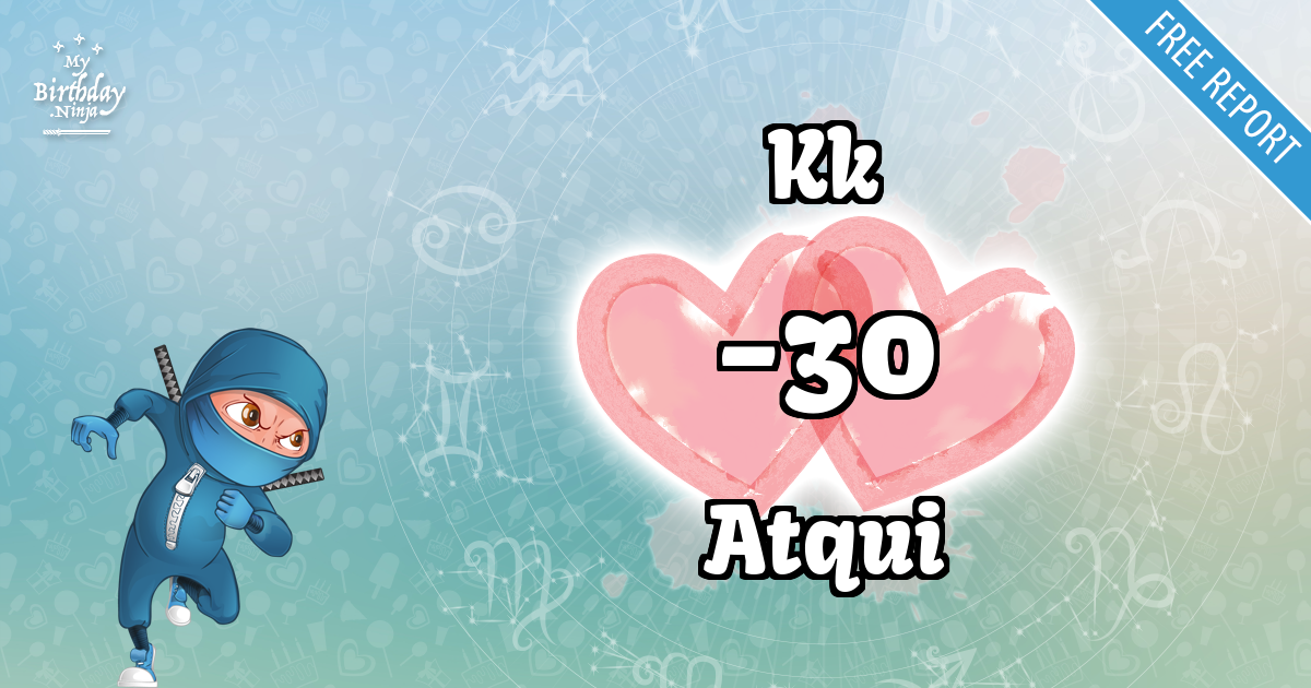 Kk and Atqui Love Match Score