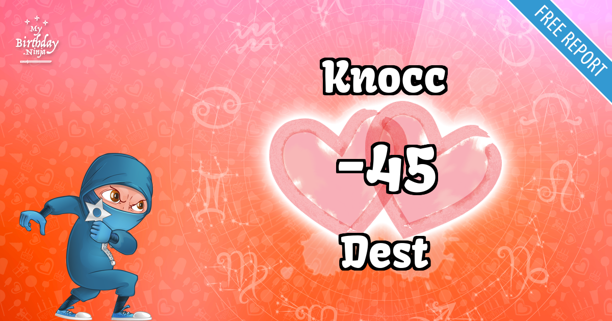 Knocc and Dest Love Match Score