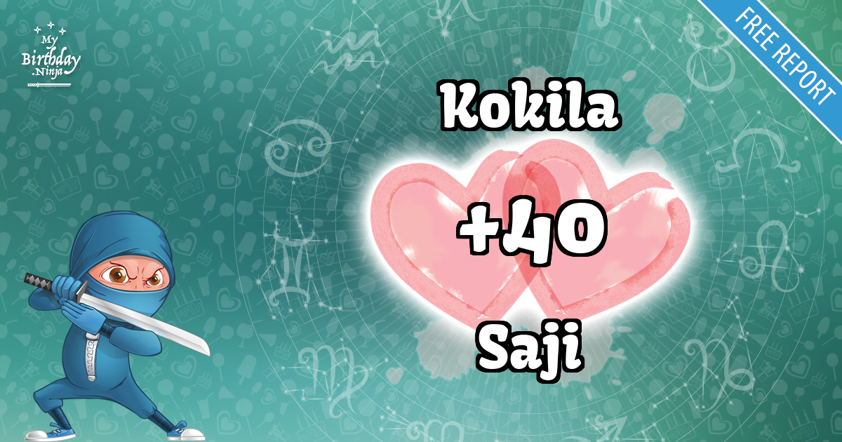 Kokila and Saji Love Match Score